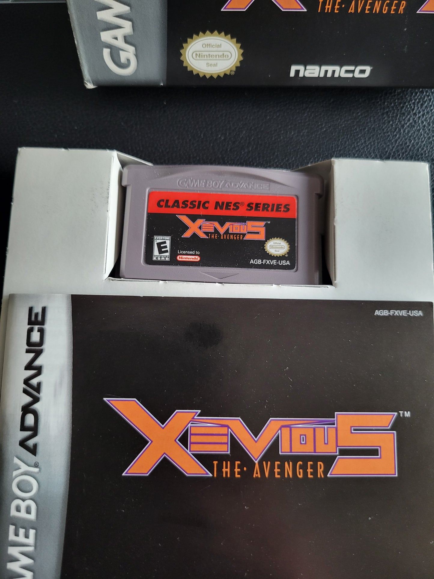 Xevious The Avenger (CIB) Classic NES Series 2004 (VG) - GAMEBOY ADVANCE GBA + Protector