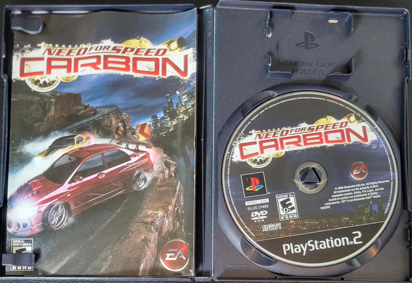 Need For Speed Carbon - Sony PlayStation 2 PS2 (CIB) Pre-Owned Tested & Working Great Shape!