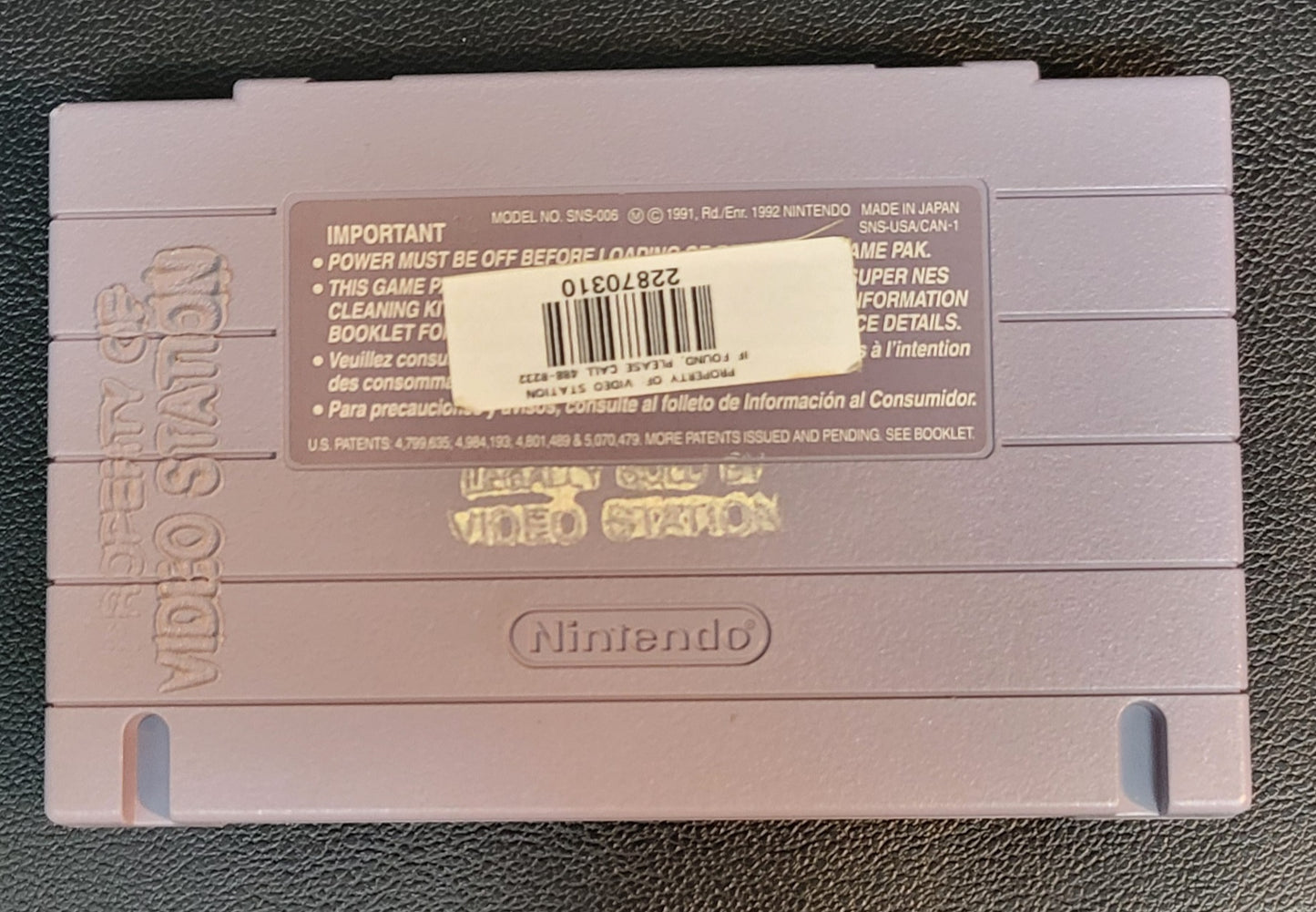 Authentic Super Ninja Boy - SNES - Super Nintendo Ent. System NTSC/PAL Cartridge + Plastic Protector