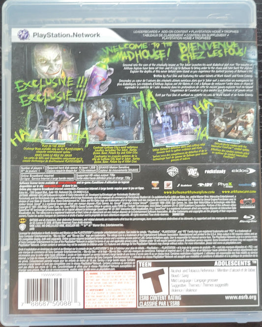 BATMAN: Arkham Asylum - 2013 Sony PlayStation 3 PS3 RE-Sealed