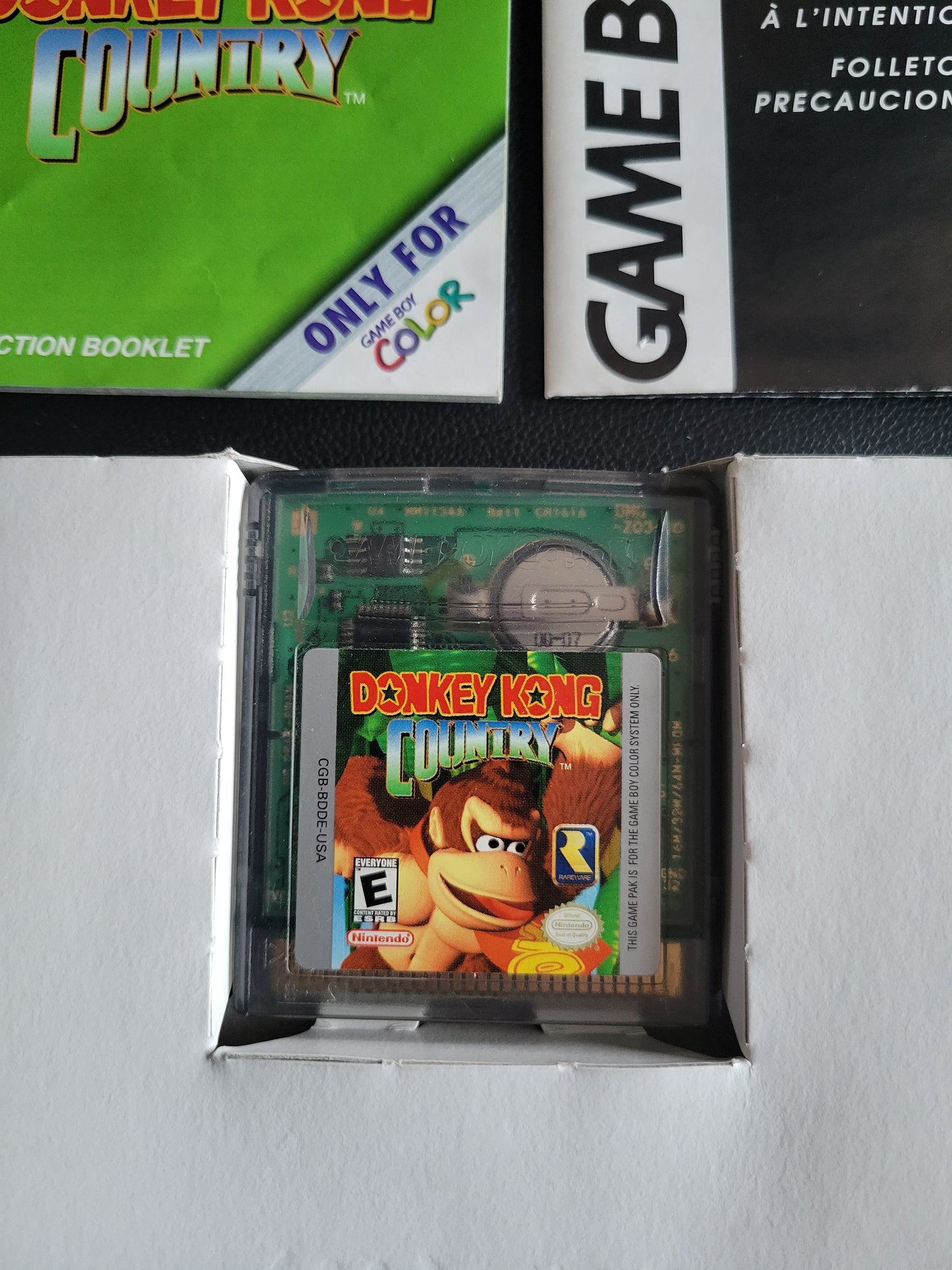 Donkey Kong Country - (CIB) Nintendo Gameboy Color 2000 (VG) GBC + Protector
