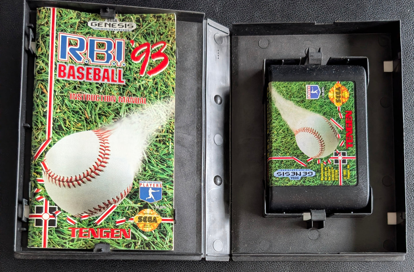 RBI Baseball '93 - Boxed CIB (Sega Genesis) | 1993 | Sports / Baseball