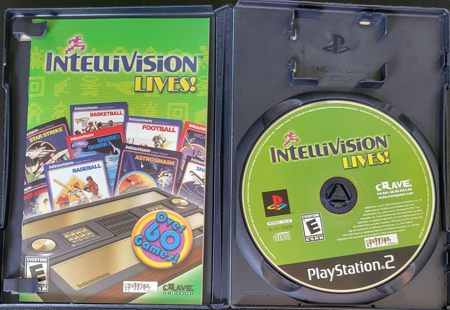 Intellivision Lives - Sony PlayStation 2 PS2 (CIB) Pre-Owned Tested & Working Great Shape!