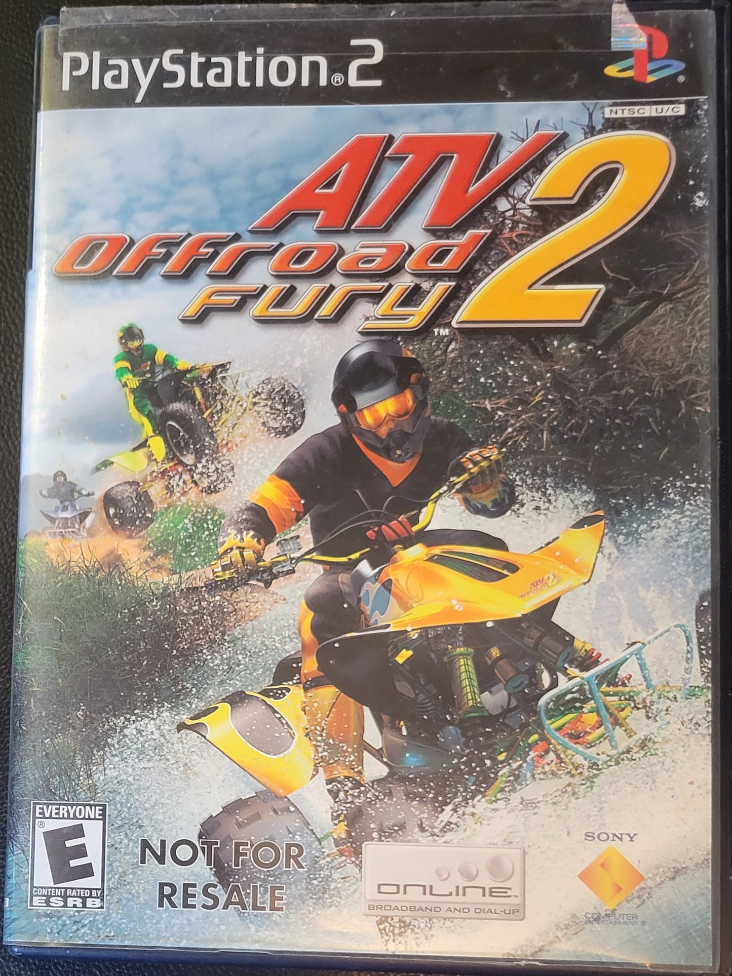 MINT ATV Offroad Fury 1 & 2 - Sony PlayStation 2 PS2 Pre-Owned Tested & Working Great Shape!