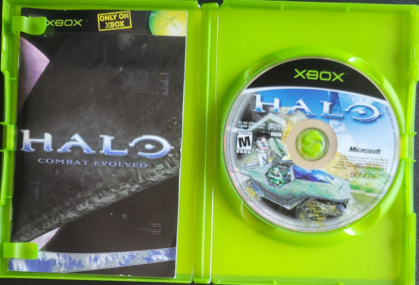 OG Halo Combat Evolved - Microsoft XBOX - CWB Pre-Owned Great Shape Tested & Working CLEAN DISC