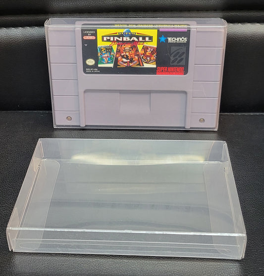 1992 Super Super Pinball SNES Authentic Cartridge (Super Nintendo Entertainment System) Classic Arcade Game Original Condition