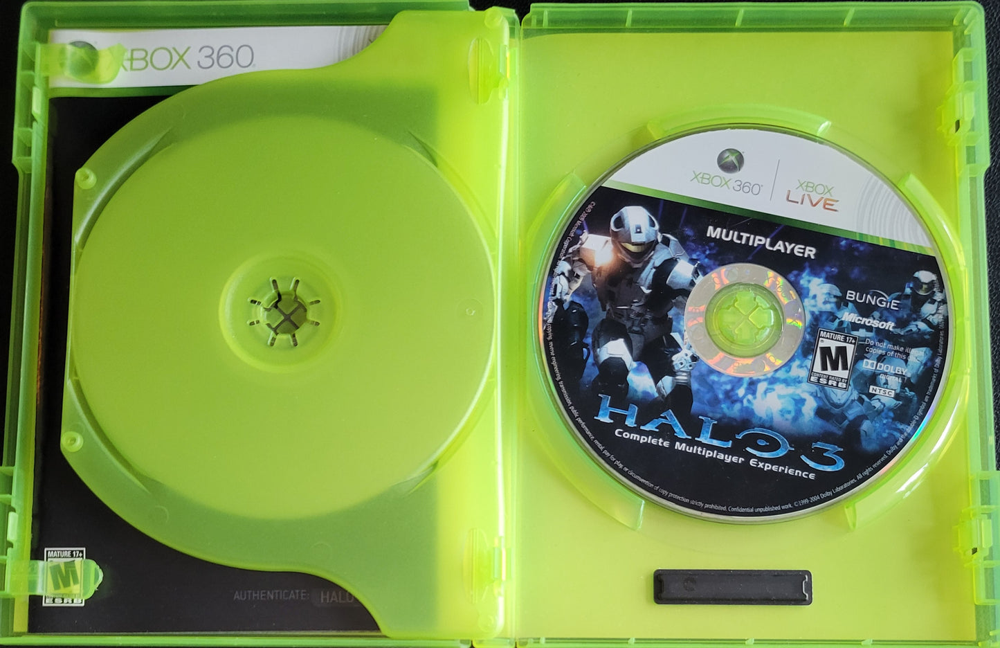 HALO 3: ODST - Microsoft XBOX 360 - Pre-Owned Tested & Working
