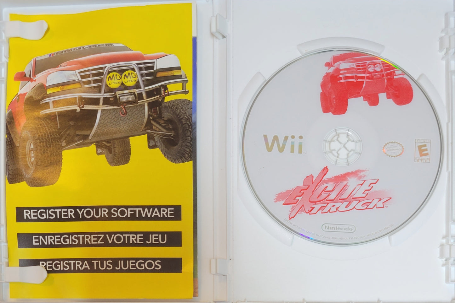 Excite Truck – 2006 Nintendo Wii CIB Re-Sealed Clean Disc