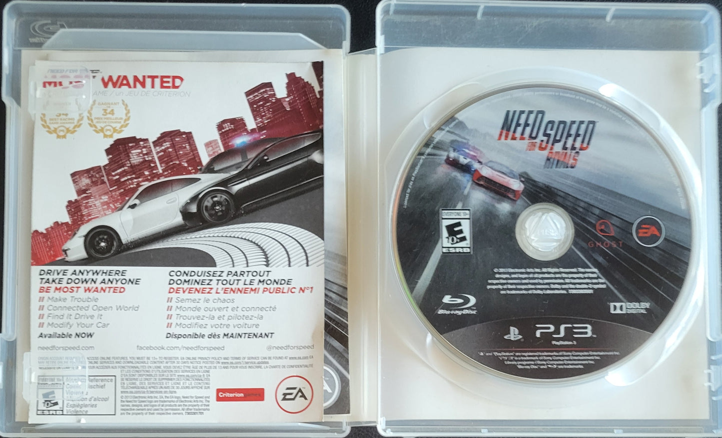 Need For Speed: Rivals (CIB) – Sony PlayStation 3 PS3 – Re-Sealed