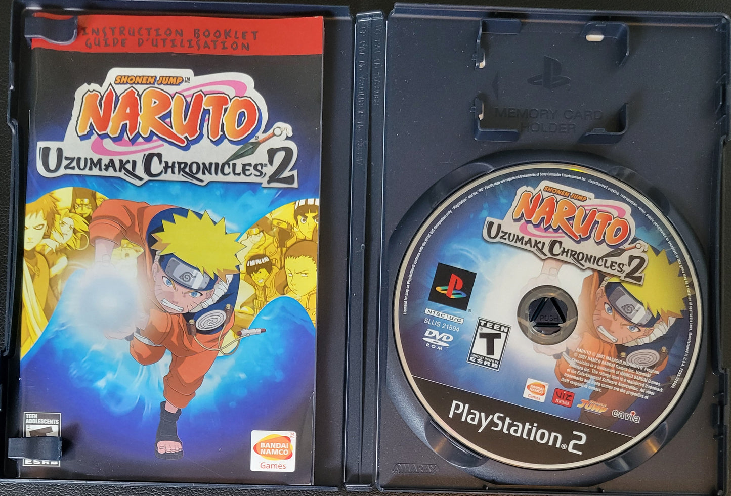 Naruto Uzumaki Chronicles 2 - Sony PlayStation 2 PS2 (CIB) Pre-Owned Tested & Working Great Shape!