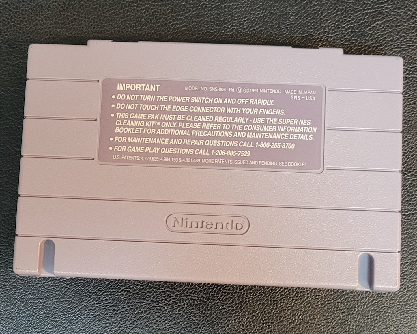 WAIALAE Golf CIB Authentic - SNES - Super Nintendo Ent. System 1992 NTSC Cartridge+ Plastic Protector