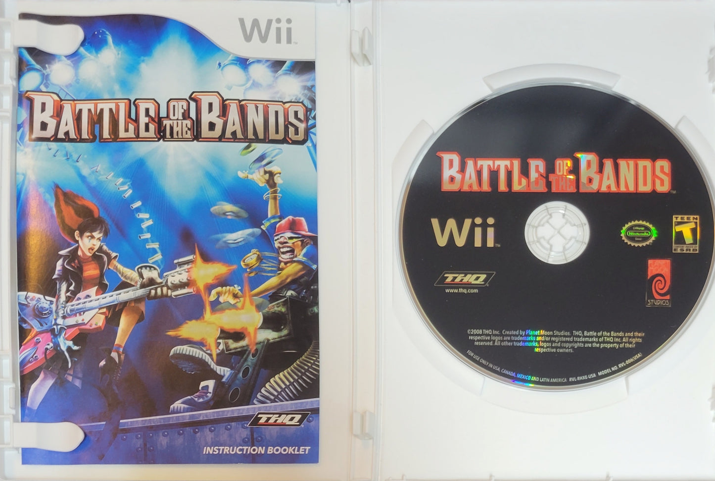 Battle of the Bands – 2008 Nintendo Wii CIB Re-Sealed Like New