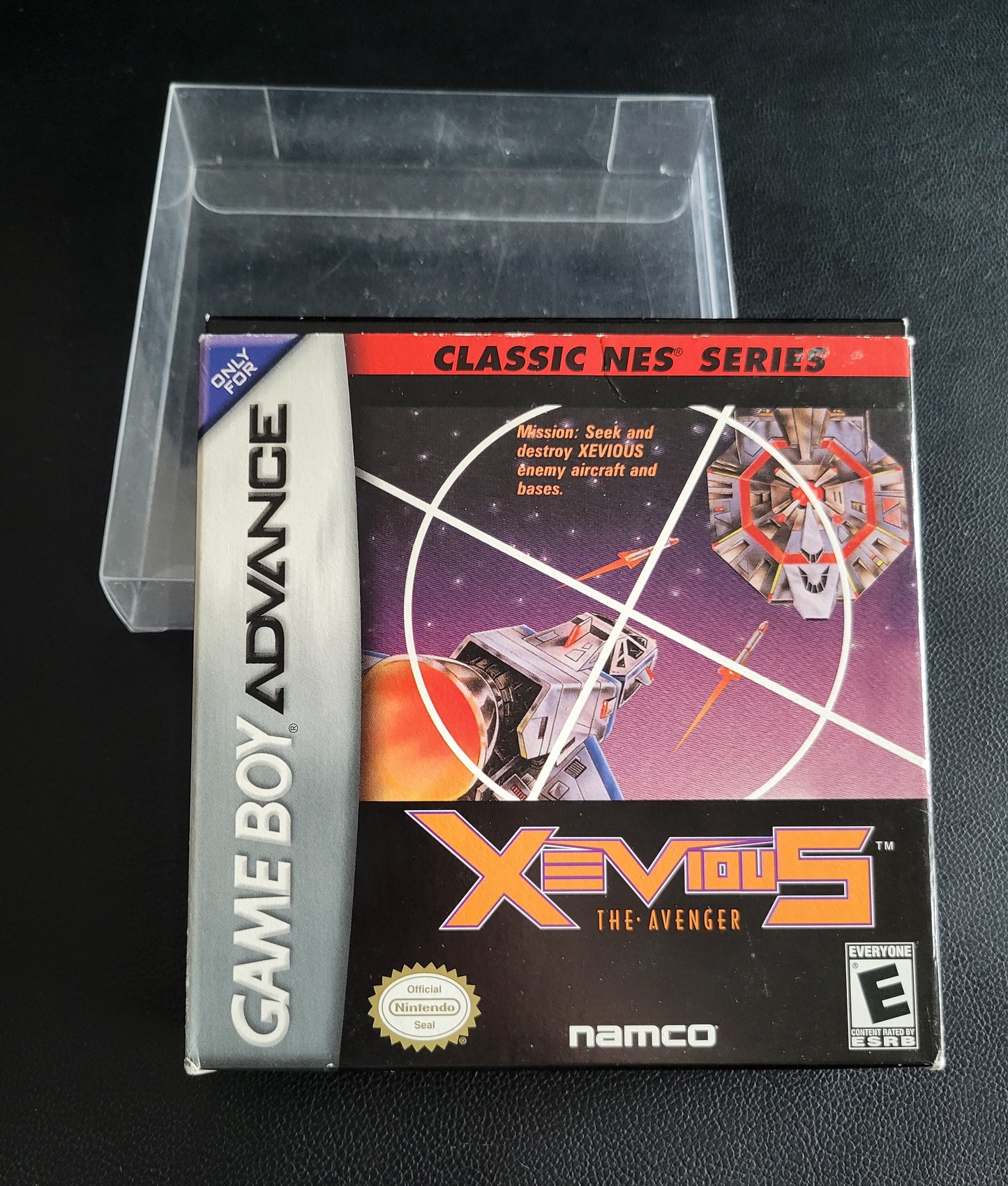 Xevious The Avenger (CIB) Classic NES Series 2004 (VG) - GAMEBOY ADVANCE GBA + Protector