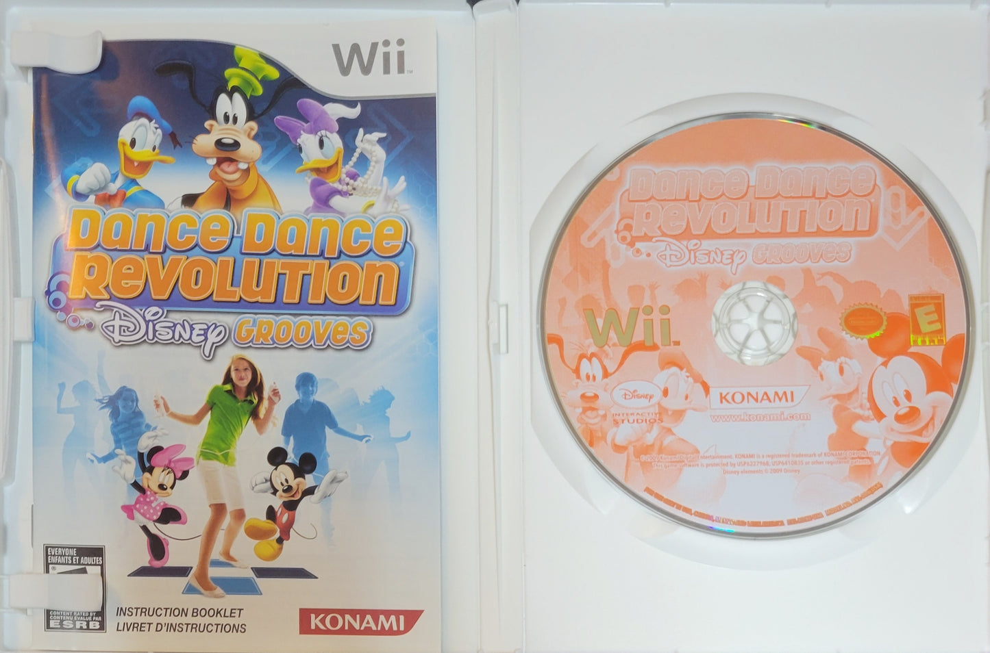 Dance Dance Revolution Disney Grooves – 2007 Nintendo Wii CIB Re-Sealed Like New