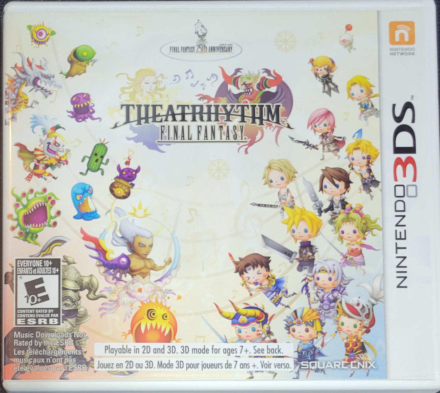 Authentic Theatrhythm Final Fantasy - CIB Nintendo 3DS (2012) - Like New!