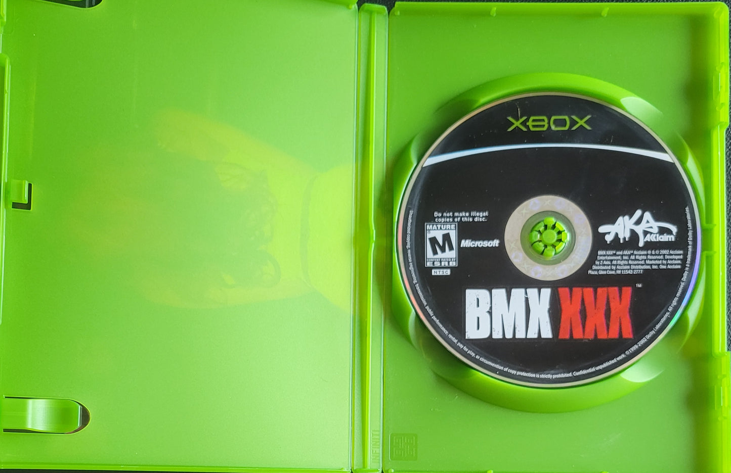 BMX XXX - (CIB) OG Microsoft XBOX Pre-Owned Great Shape Tested & Working CLEAN DISC