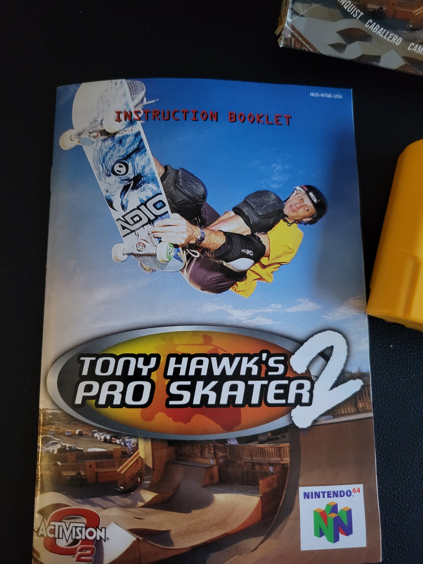 Tony Hawk's Pro Skater 2 - NINTENDO N64 (2001) (CIB) COMPLETE + Protector