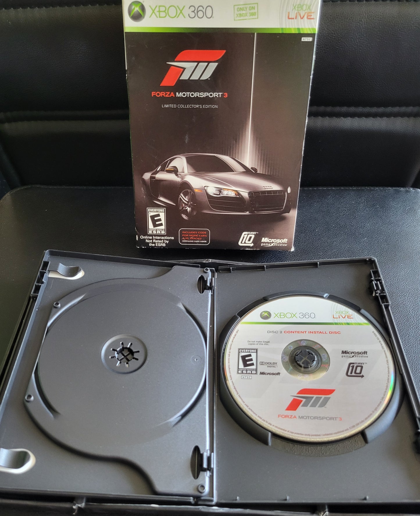 Forza Motorsport 3 Limited Collectors Edition - (CIB) - Microsoft XBOX 360 - Pre-Owned Like New CLEAN DISC
