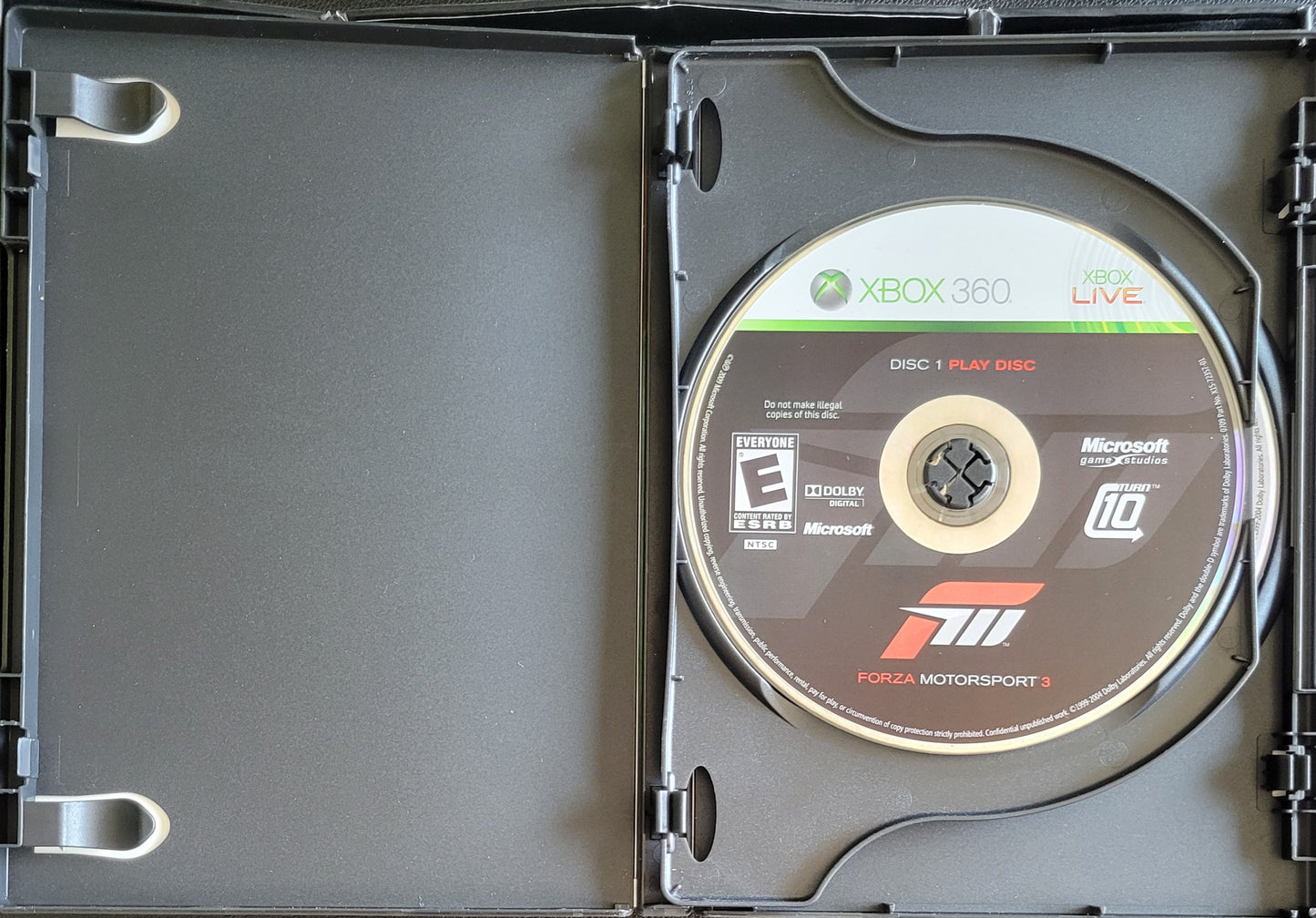 Forza Motorsport 3 Limited Collectors Edition - (CIB) - Microsoft XBOX 360 - Pre-Owned Like New CLEAN DISC