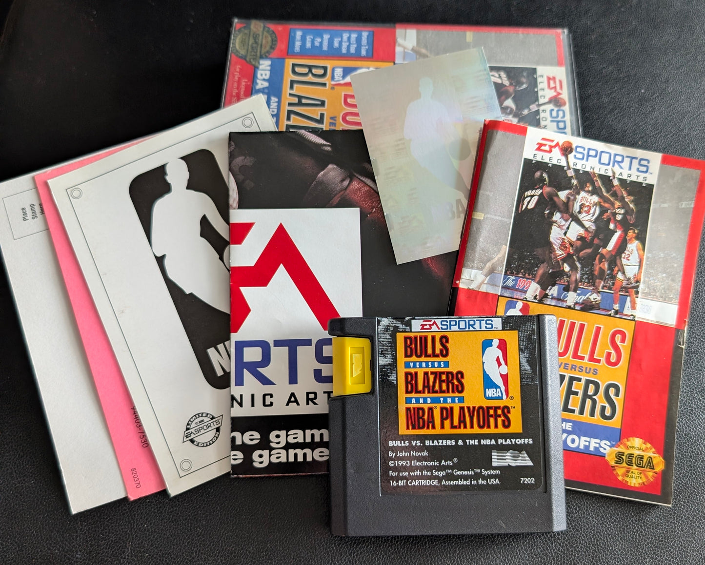 Bulls Versus Blazers - CIB (Sega Genesis) | 1992 | Sports / Basketball