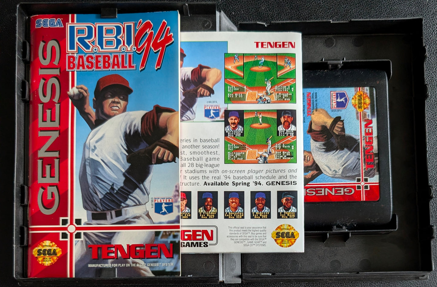 RBI Baseball '94 - Boxed CIB (Sega Genesis) | 1994 | Sports / Baseball
