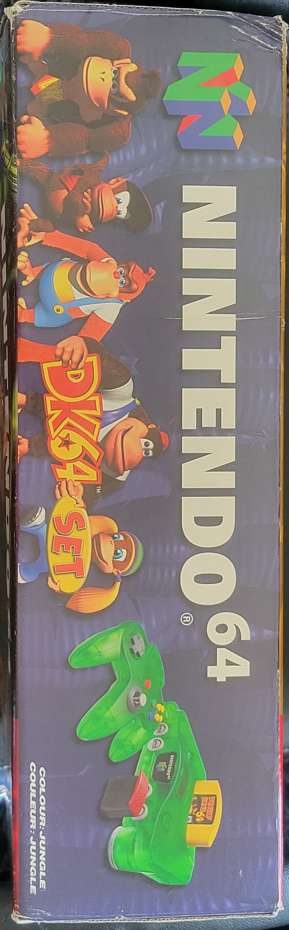 N64 Donkey Kong 64' Edition (Early Release) Nintendo 64 System ● OPEN BOX ● FACTORY PLASTIC ● IMMACULATE CONDITION