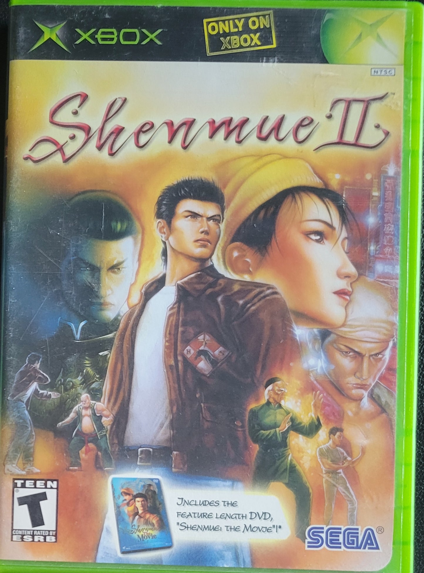 Shenmue 2 - (CIB) OG Microsoft XBOX Pre-Owned Great Shape Tested & Working CLEAN DISC