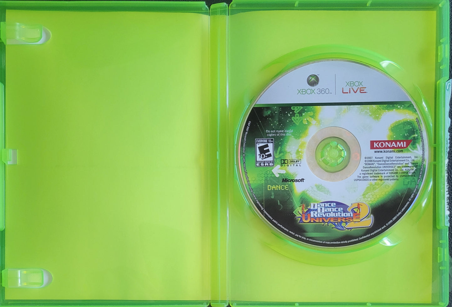 Dance Dance Revolution Universe 2 - (CIB) - Microsoft XBOX 360 - Pre-Owned Like New CLEAN DISC