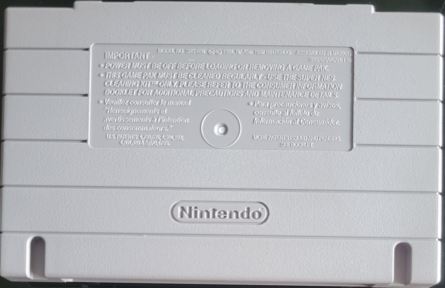 Clayfighter - Authentic SNES - Super Nintendo Ent. System 1993 NTSC Cartridge + Protector