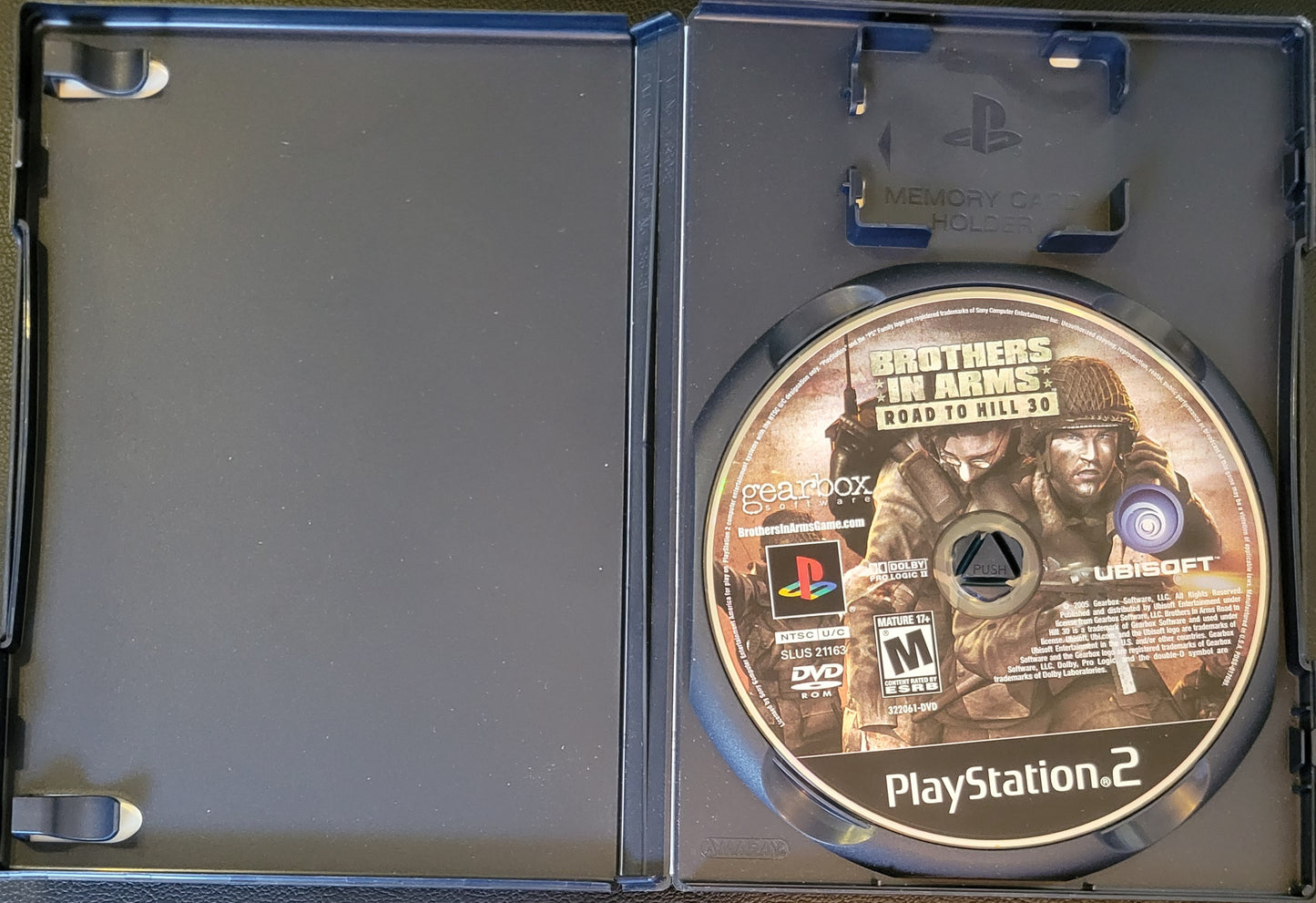 Brothers In Arms: Road To Hill 30 - Sony PlayStation 2 PS2 Pre-Owned Tested & Working Great Shape!