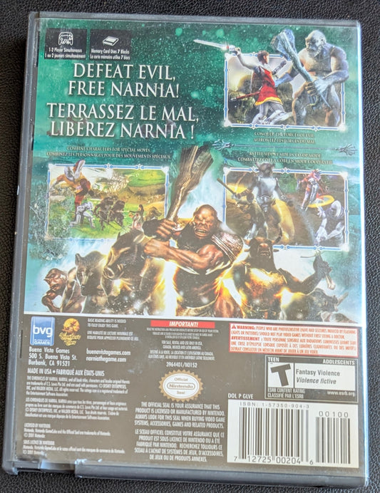 The Chronicles of Narnia (2005) - CIB Nintendo GameCube | RE-Sealed