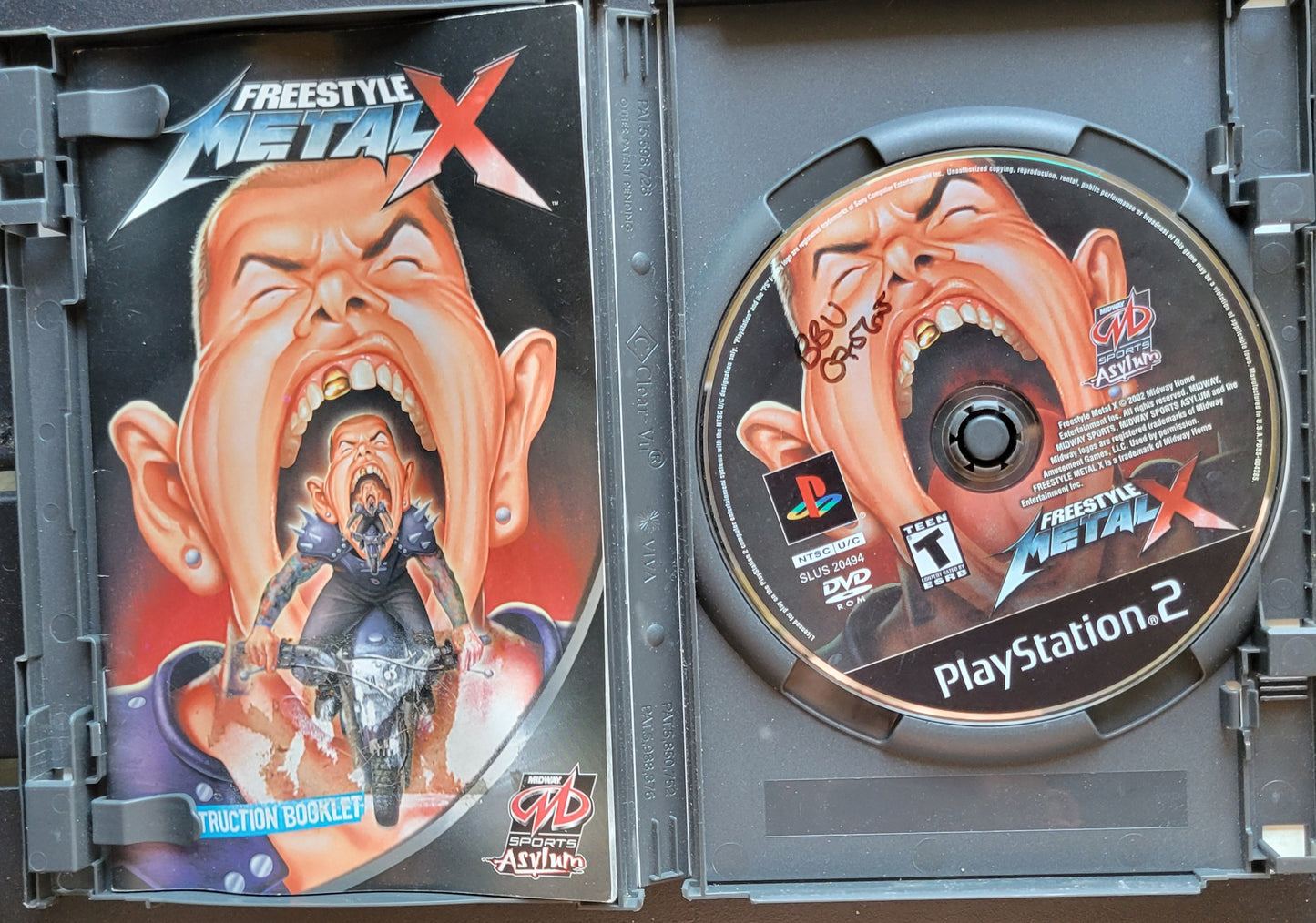 FREESTYLE METAL X - Sony PlayStation 2 PS2 CIB Pre-Owned Great Shape! Tested & Working