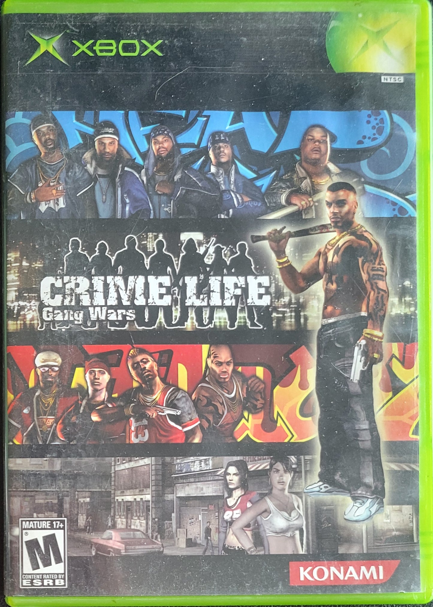 Crime Life Gang Wars (CIB) OG Microsoft XBOX Pre-Owned Great Shape Tested & Working CLEAN DISC