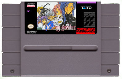 Energy Breaker - SNES - Super Nintendo Ent. System 1992 NTSC/PAL Cartridge