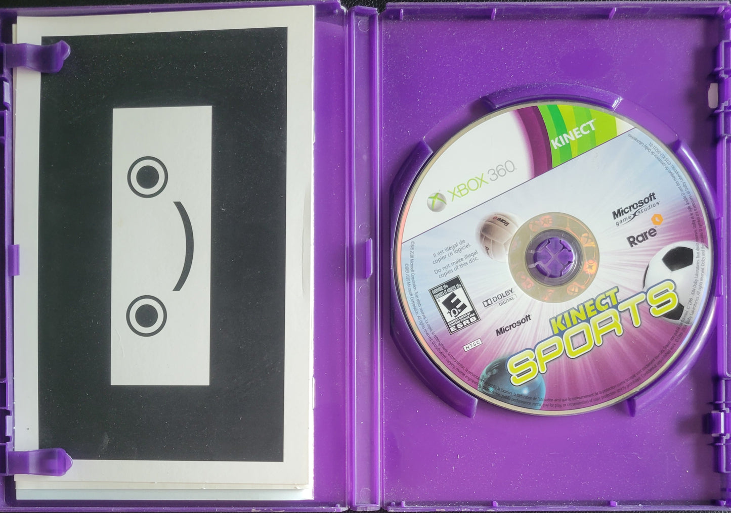 Kinect Sports - (CIB) - Microsoft XBOX 360 - Pre-Owned Like New CLEAN DISC