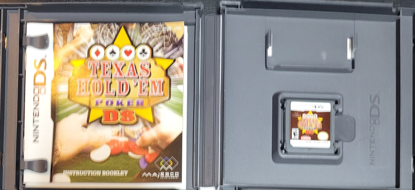 Texas Hold'em Poker - CIB Nintendo DS (2007) - MINT