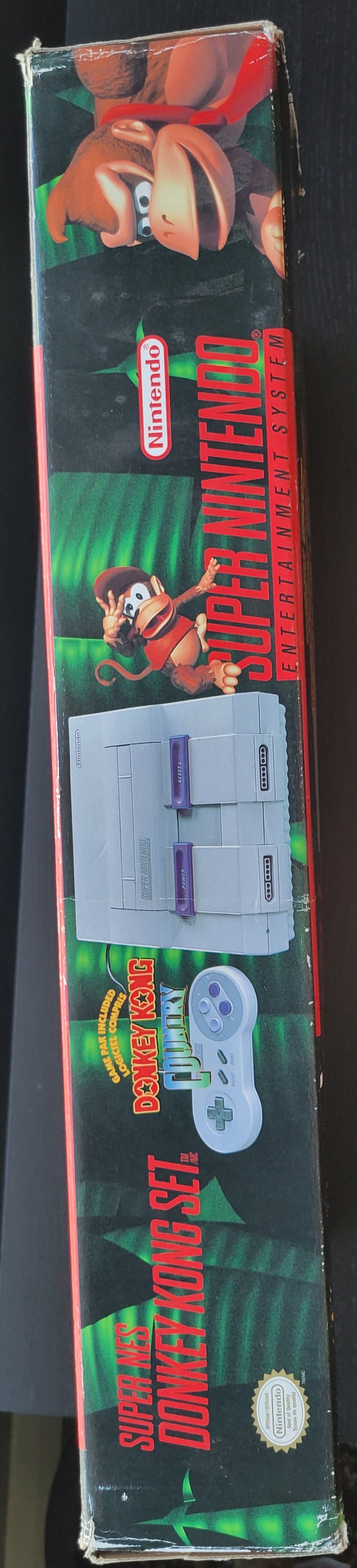 SNES Donkey Kong Country DKC Edition (Early Release) Super Nintendo Ent. System ● OPEN BOX! ● ALL INSERTS ● FACTORY PLASTIC ● IMMACULATE CONDITION