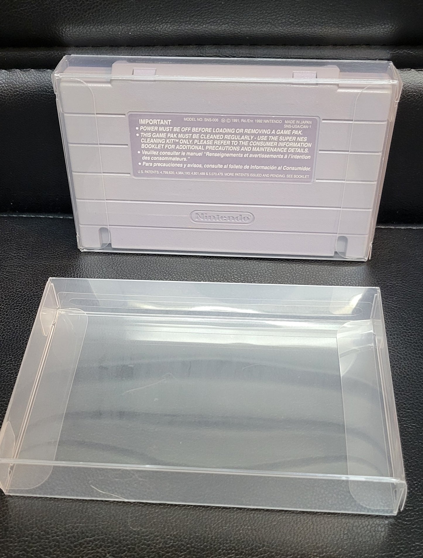 Authentic Mortal Kombat - SNES - (Super Nintendo Ent. System 1990) NTSC Cartridge Plus Protector
