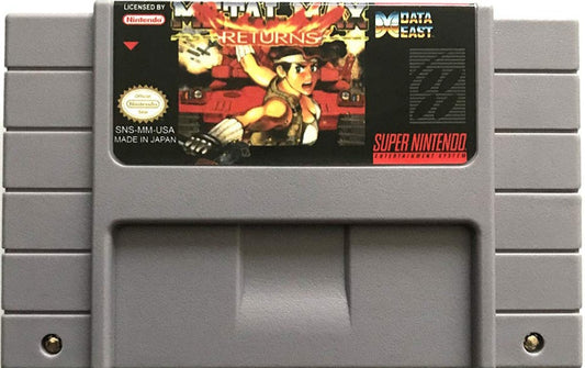 Metal Max Returns - SNES - Super Nintendo Ent. System 1992 NTSC/PAL Cartridge