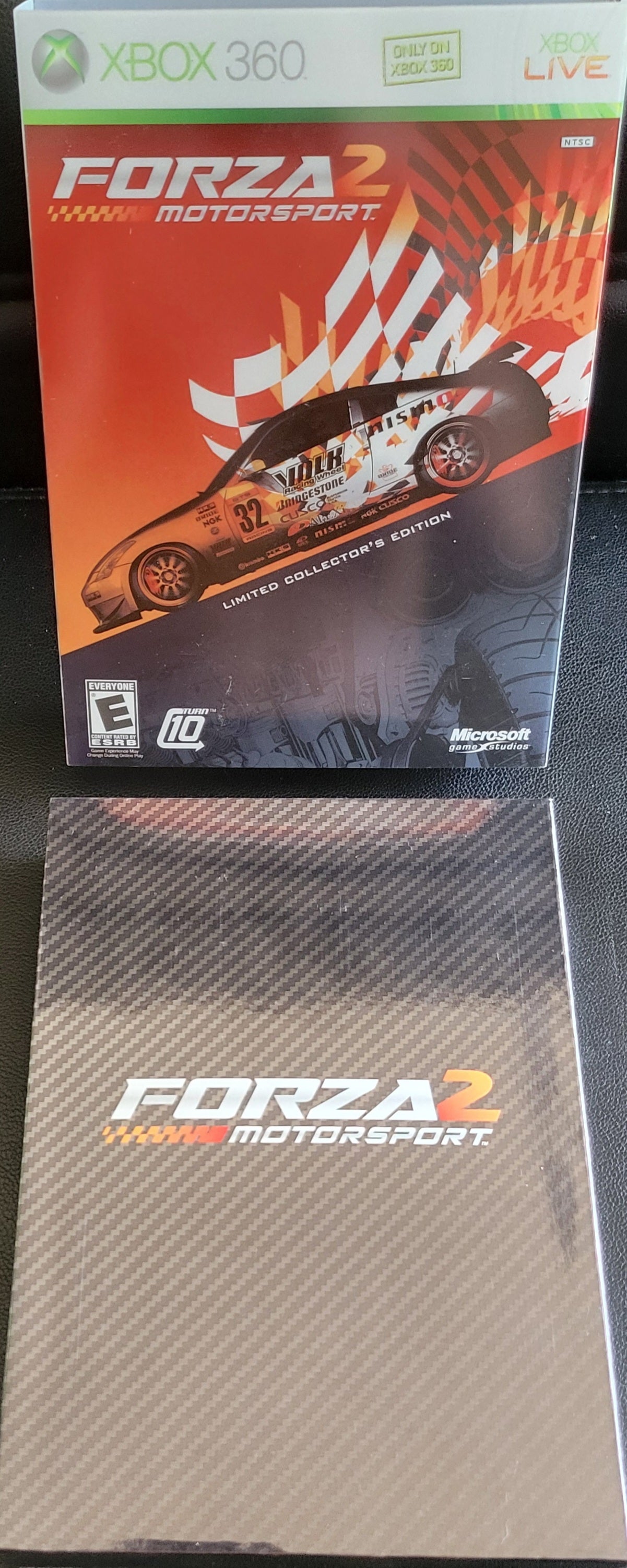 Forza Motorsport 2 Limited Collectors Edition - (CIB) - Microsoft XBOX 360 - Pre-Owned Like New CLEAN DISC