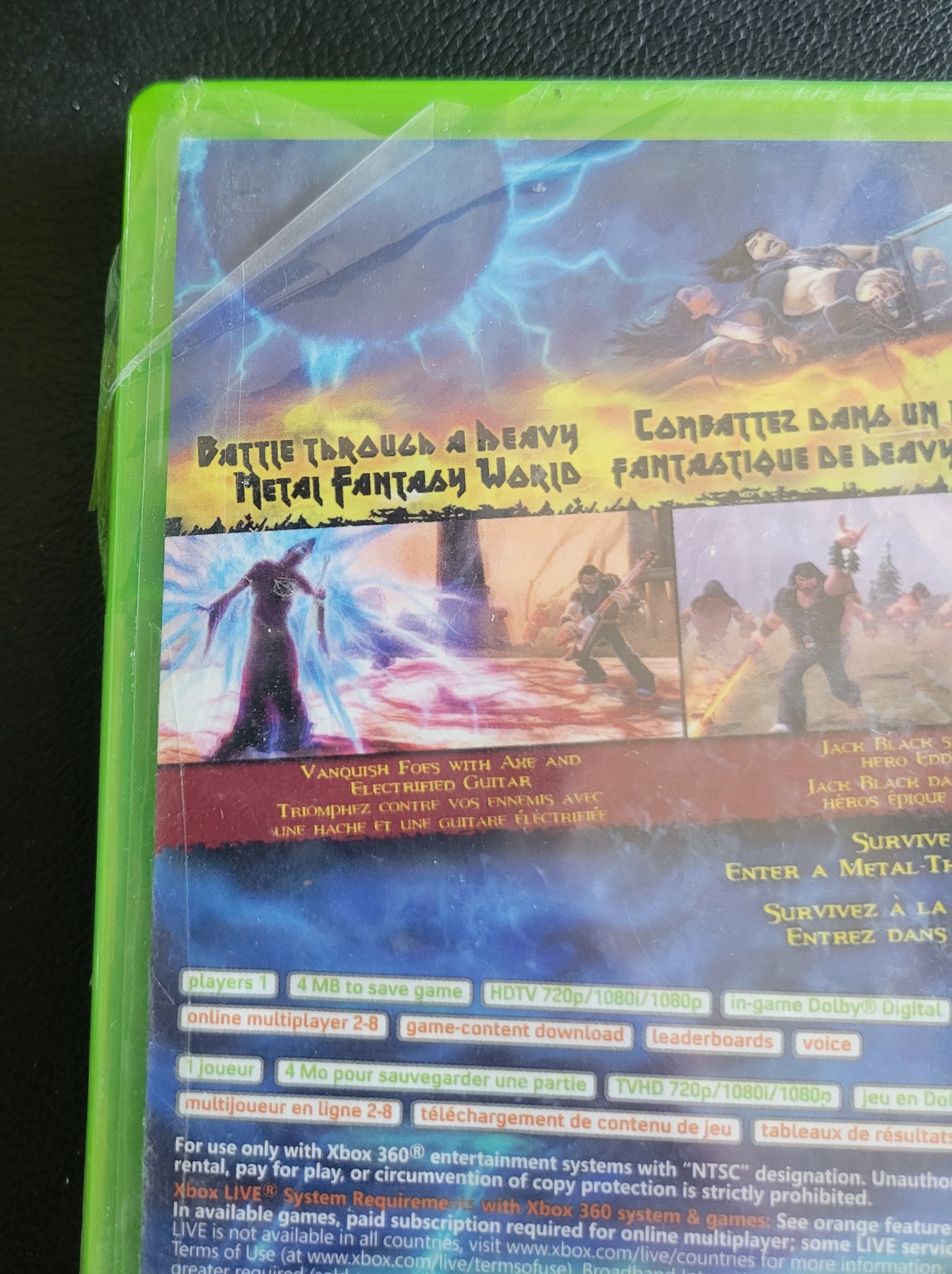 Brutal Legend FACTORY SEALED - Microsoft XBOX 360 - New