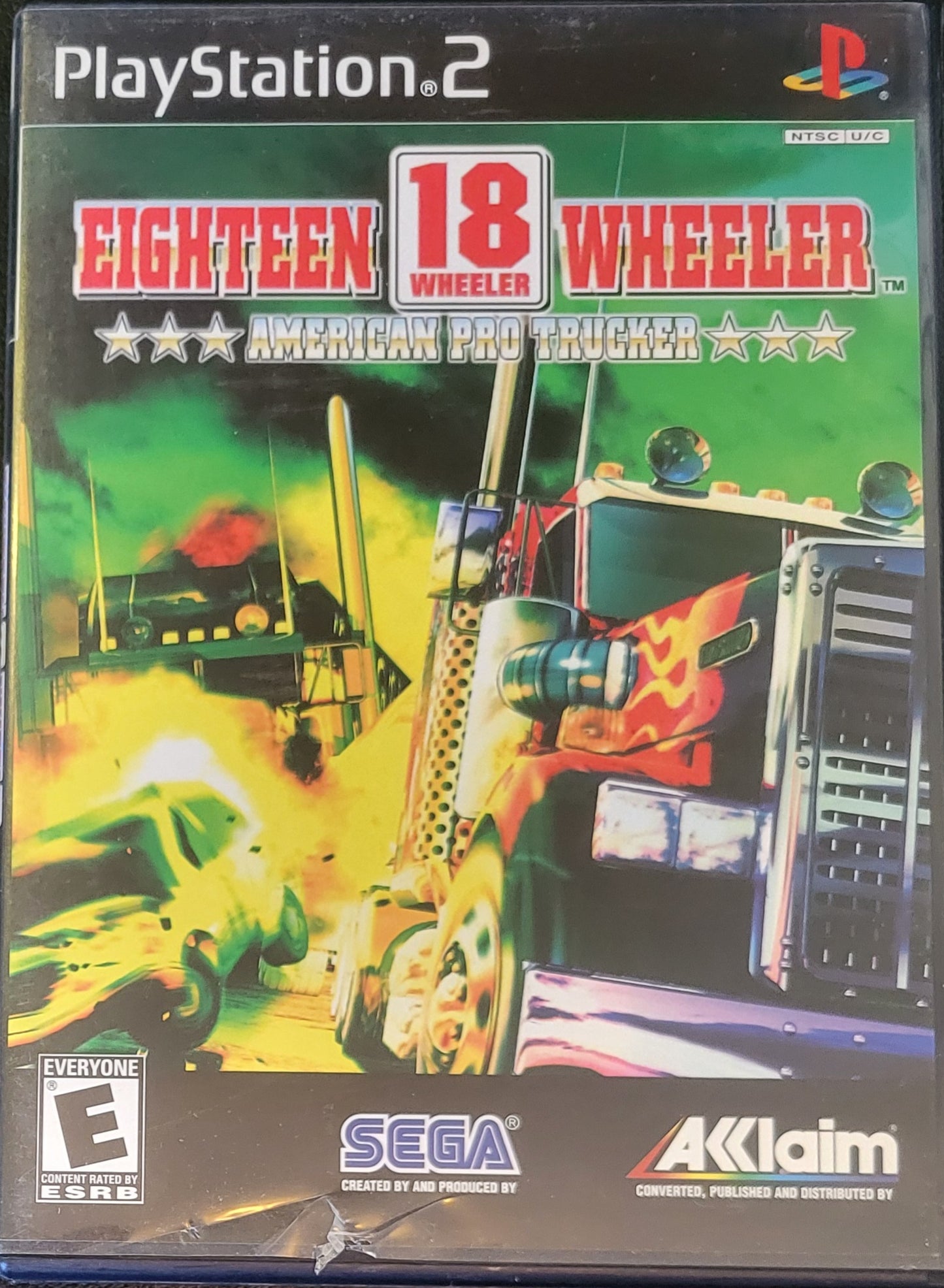 18 Wheeler American Pro Trucker - Sony PlayStation 2 PS2 (CIB) Pre-Owned Tested & Working Great Shape!