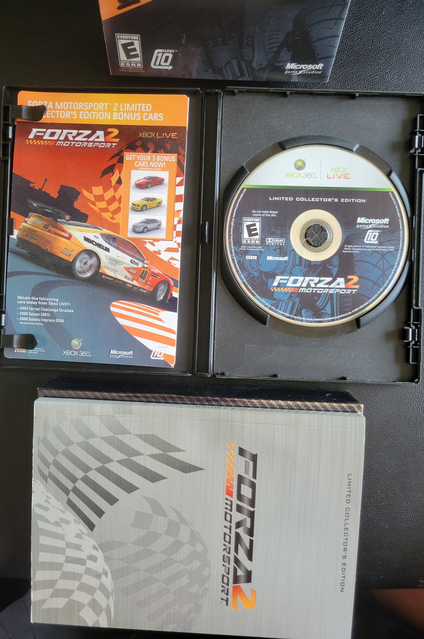 Forza Motorsport 2 Limited Collectors Edition - (CIB) - Microsoft XBOX 360 - Pre-Owned Like New CLEAN DISC