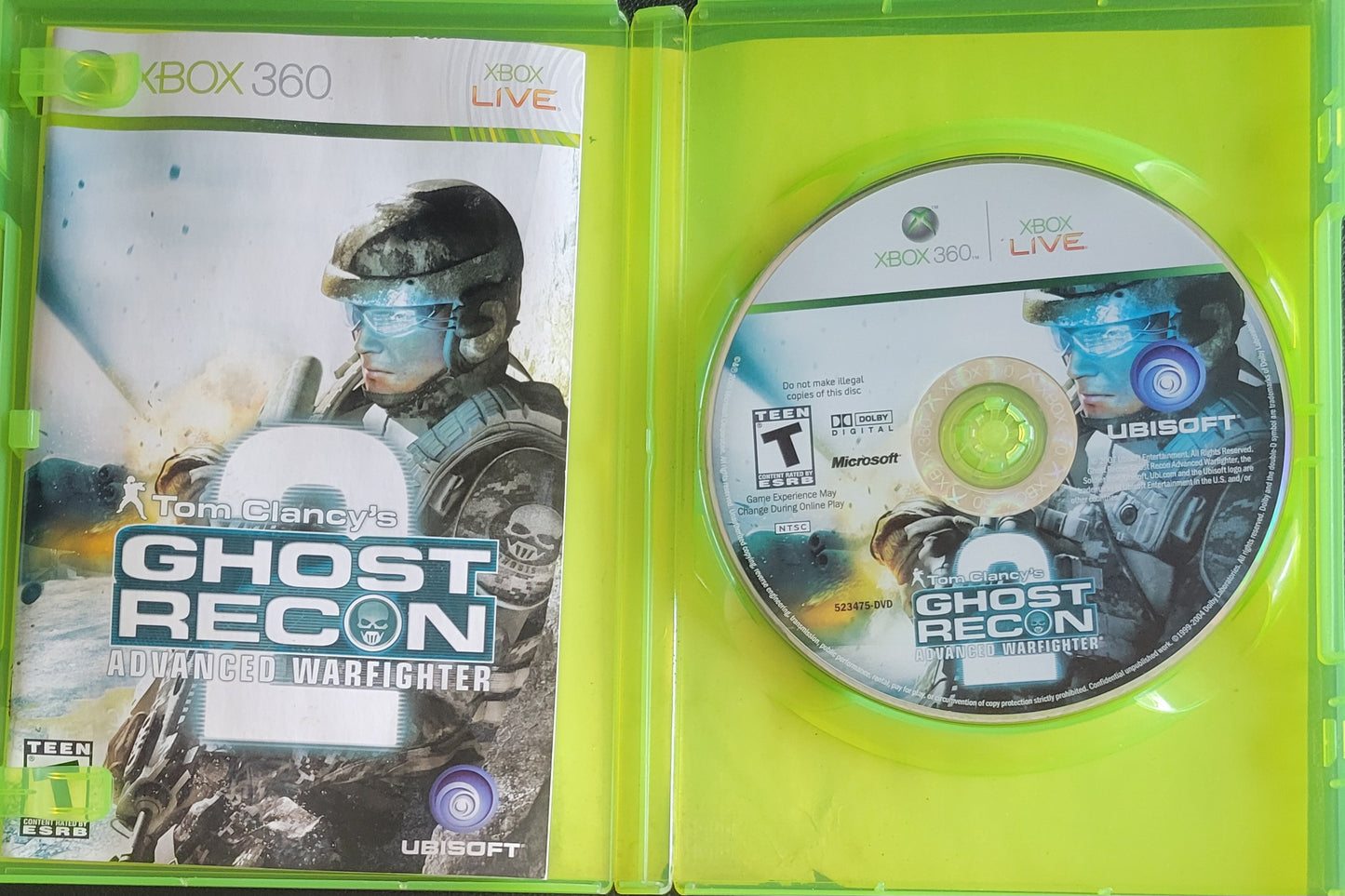Ghost Recon 2: Advanced Warfighter - (CIB) - Microsoft XBOX 360 - Pre-Owned Like New CLEAN DISC