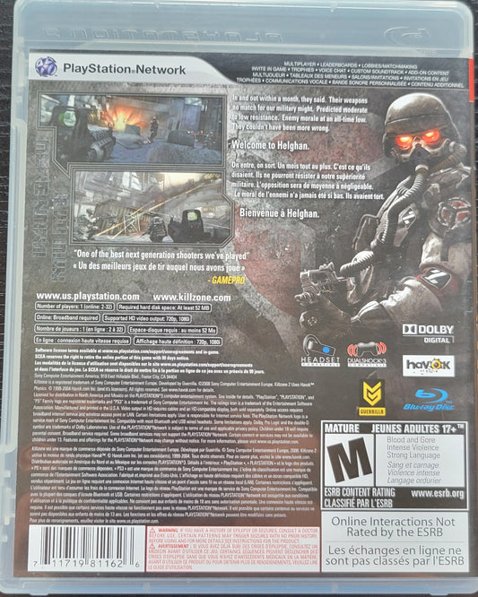 Killzone 2 - 2013 Sony PlayStation 3 PS3 | RE-Sealed