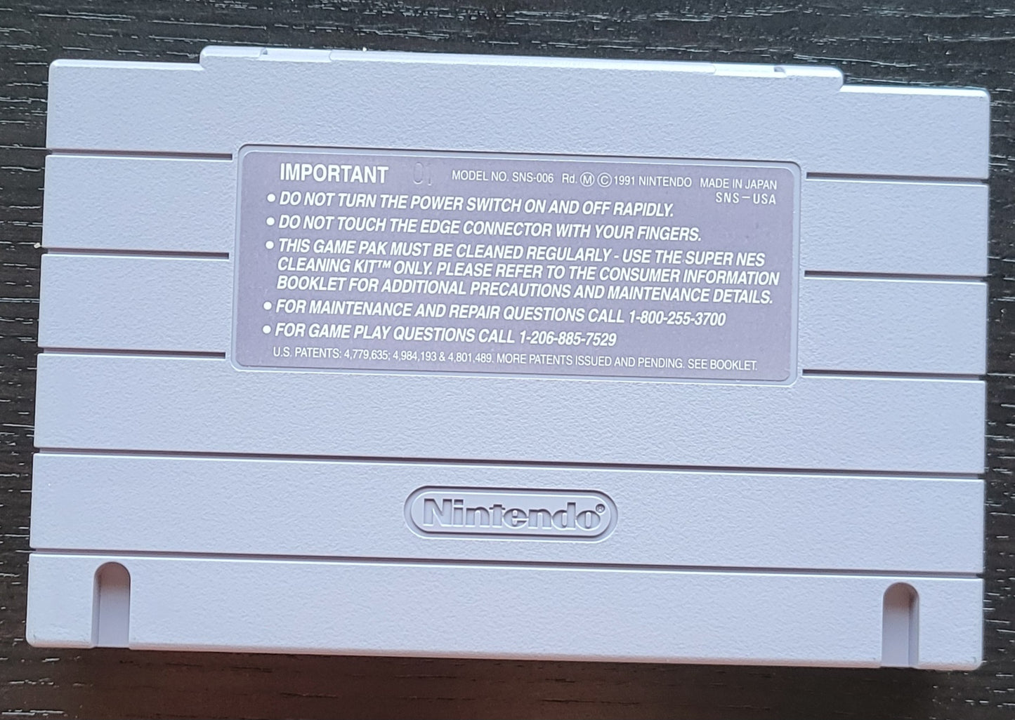 CLEAN SUPER TENNIS 1991 CIB ● Box ● Manual ● Protector - SNES - Super Nintendo Ent. System NTSC Cartridge Tested & Working