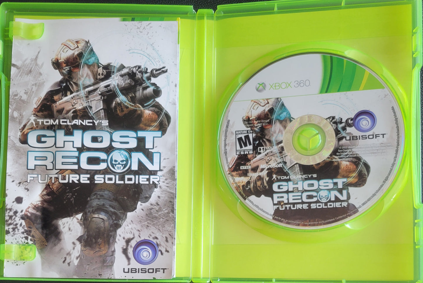 Ghost Recon: Future Soldier Signature Edition - (CIB) - Microsoft XBOX 360 - Pre-Owned Like New CLEAN DISC