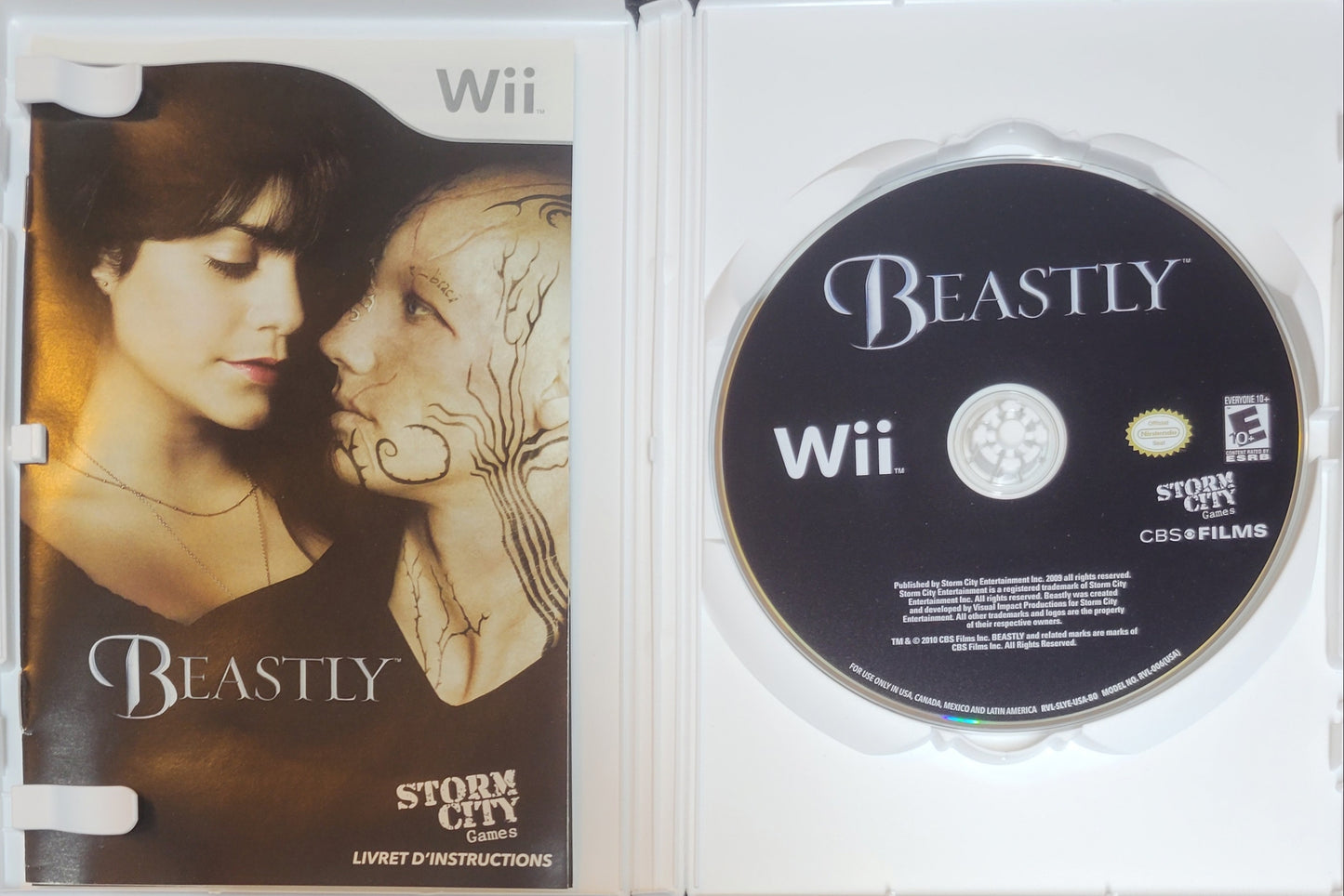 Beastly – 2011 Nintendo Wii CIB Re-Sealed Like New