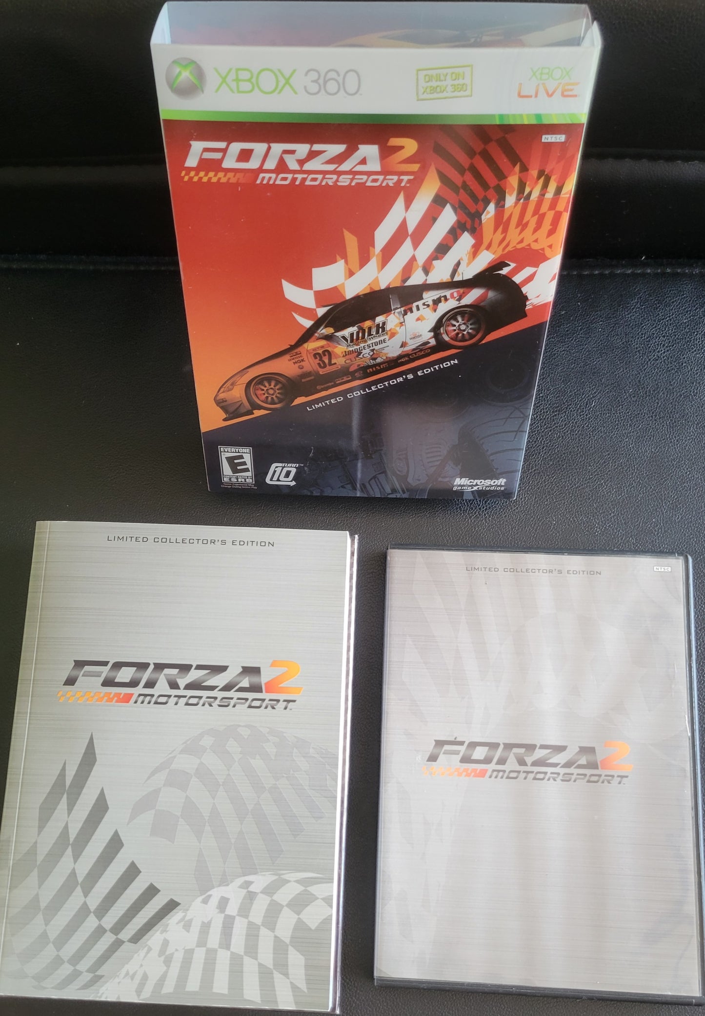 Forza Motorsport 2 Limited Collectors Edition - (CIB) - Microsoft XBOX 360 - Pre-Owned Like New CLEAN DISC