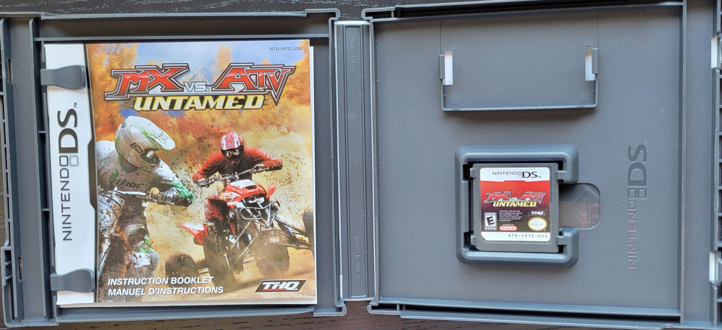 MX Vs. ATV: Untamed - Nintendo DS - Handheld Console NTSC Cartridge Only Tested & Working